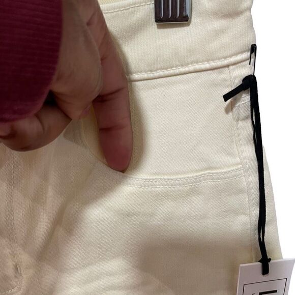 L’Agence Jeans Womens 25 Pastel Yellow Skinny Ankle Katrina Ultra High Rise - Picture 6 of 10